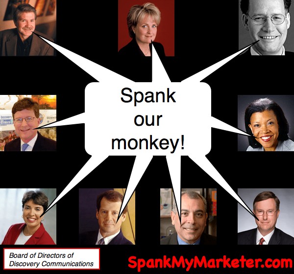 Spank Discovery's Monkey