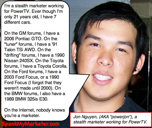 Jon Nguyen, in his MySpace profile photograph